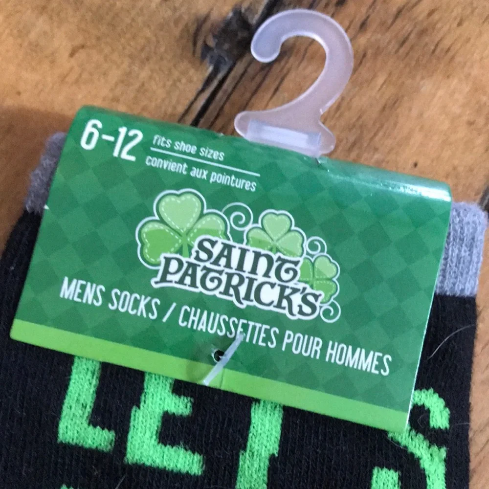 Shamrock Black‎ and Gray Socks by